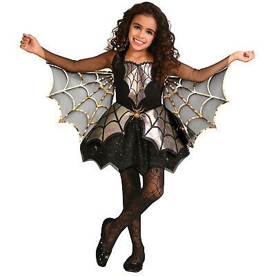 Girls Spider Costume Childs Halloween Fancy Dress Kids Bat Vampire Outfit | eBay Spider Girl Halloween Costume, Spider Girl Halloween, Halloween Fancy Dress Kids, Spider Girl Costume, Spider Costume, Fancy Dress Halloween Costumes, Vampire Clothes, Girls Fancy Dress, Costumes For Teens