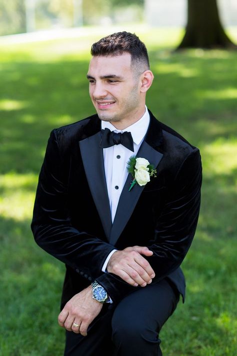 Velvet Tuxedo Wedding, Velvet Wedding Tuxedo, Wedding Tuxedo For Groom, Tuxedo For Groom, Black Velvet Tuxedo, Wedding Suits Men Black, Groom Tuxedo Wedding, Velvet Tuxedo, Velvet Wedding