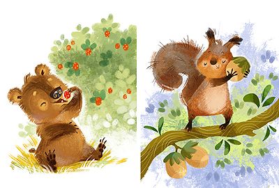 Anna Chernyshova | Animal Stories Squirrel Illustration, Fall Drawings, Squirrel Art, Cute Animal Illustration, Cute Squirrel, A Squirrel, Whimsical Illustration, Animal Stories, Children's Book Illustration