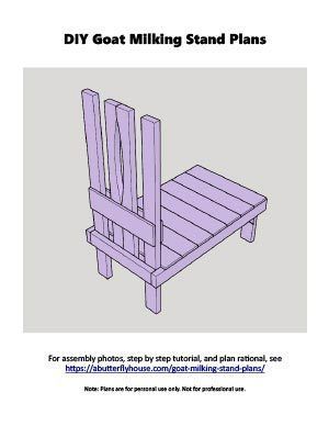 Goat Milking Stand Plans Picture Goat Stand, Homestead Plans, Goat Milking Stand, Goat Milking, Cedar Fence Pickets, Nubian Goat, Dairy Goats, Pocket Hole Jig, Pressure Treated Wood