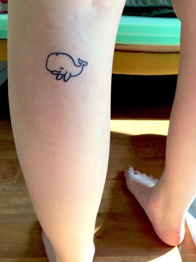 Stick and poke Whale Stick And Poke, Stick And Poke Tattoo, Stick N Poke, Stick N Poke Tattoo, Poke Tattoo, Stick And Poke, Ying Yang, Infinity Tattoo, Small Tattoos