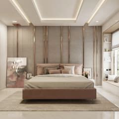 Daughter's bedroom classic style bedroom by de panache classic | homify Luxury Apartment Design, Classic Style Bedroom, New Bedroom Design, Hall Interior Design, Ceiling Design Modern, Floor Tile Design, Bedroom False Ceiling Design, Hall Interior, Ceiling Design Bedroom