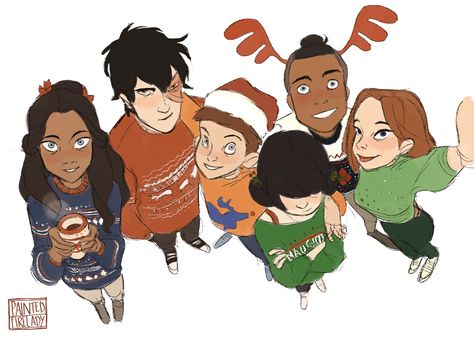 I'll save you from the pirates : Photo Korra Modern, Avatar The Last Airbender Christmas, Ugly Christmas Sweaters, Avatar The Last Airbender Art, Team Avatar, The Pirates, Boy Meets World, Avatar Airbender, Avatar Aang