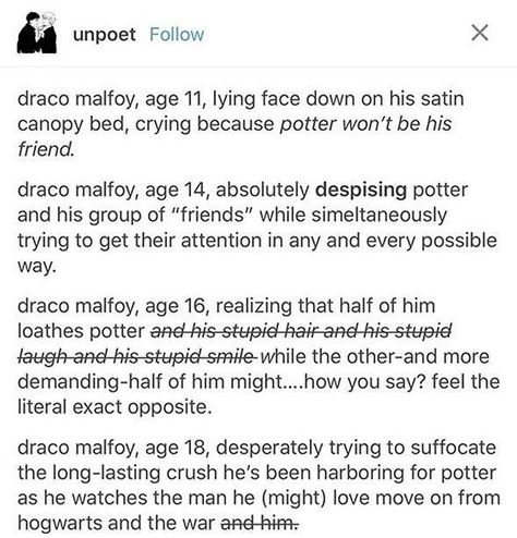 Harry Potter Texts, Drarry Fanart, Funny Harry Potter Jokes, Harry Draco, Gay Harry Potter, Harry Potter Puns, Harry Potter Pin, Harry Potter Feels, Harry Potter Images