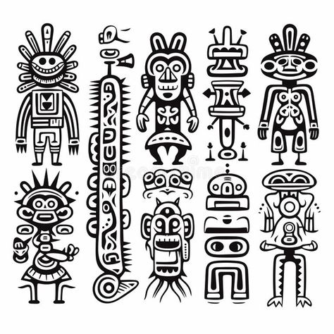 Eagle American Native Art Style Stock Illustrations – 856 Eagle American Native Art Style Stock Illustrations, Vectors & Clipart - Dreamstime - Page 3 Aztec Tribe Tattoo, American Native Art, Aztec Tribe, Icon Tattoo, Tattoo Vector, Native American Symbols, American Symbols, Eagle American, Native American Tribes