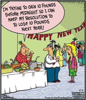 Free Range comic - Happy New Year - New Years Eve - diet humor New Year’s Eve Humor, New Years Humor Hilarious, Happy New Year Humor Hilarious, Happy New Year Funny Hilarious, New Years Eve Humor, Happy New Year Funny Pictures, New Years Humor, Funny New Year Quotes Humor, New Years Jokes