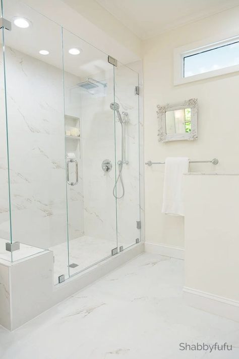 Shower Repair, Bathroom Ideas Luxury, Luxury Master Bathrooms, Budget Bathroom Remodel, Shower Designs, Bathroom Remodel Shower, Bathroom Remodel Designs, Budget Bathroom, Bathroom Renos