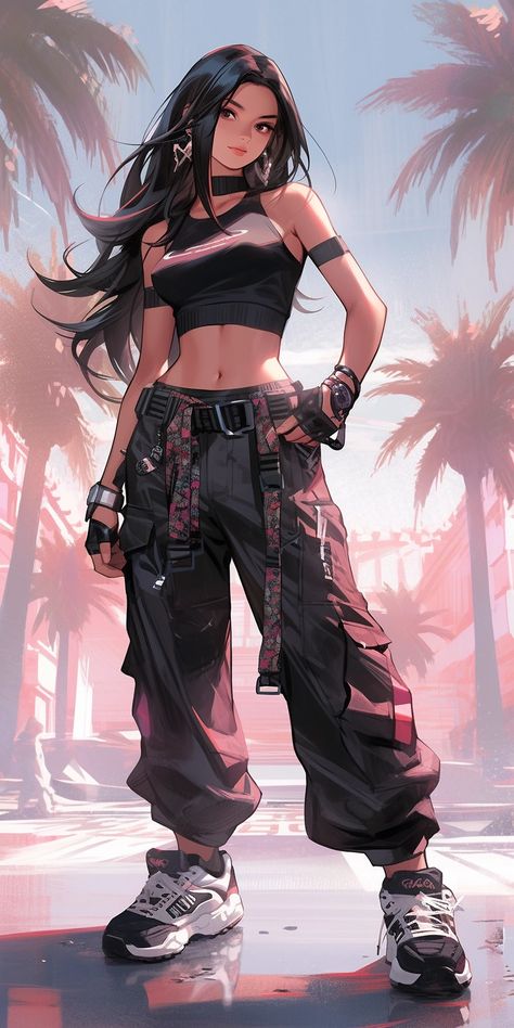 Different Aesthetic Outfits Names, Cyberpunk Fantasy Outfit, Sci Fi Character Design Aliens, Anime Cyberpunk Outfit, Cyberpunk Female Outfit, Cool Female Character Designs, Cyberpunk Girl Outfit, Cyberpunk Girl Character Design, Cyberpunk Poses