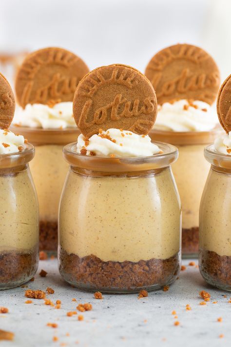 Pumpkin Cheesecake In Mason Jars, Dessert To Sale, Pumpkin Cheesecake Shooters, Mini Desserts In A Cup, Pumpkin Biscoff Cheesecake, Pumpkin Cheesecake Jars, Pumpkin Spice Cheesecake Cups, Pumpkin Pie Shooters, Pumpkin Cheesecake Parfait