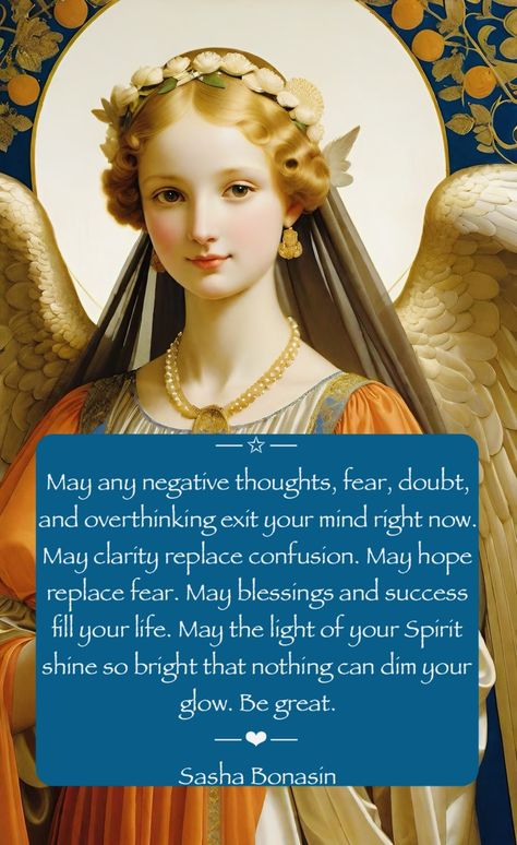 Daily Angel Message✨ By Sasha Bonasin Angel Messages Spirit Guides, Bible Description Of Angels, Guardian Angel Prayer Catholic, Angels According To The Bible, Vibrations Quotes, Arch Angels Prayers, Archangel Prayers, Spirit Signs, Angel Blessings