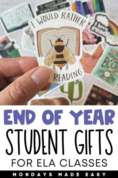 End Of Year Bookmarks For Students, School Appropriate Songs, Bookmarks For Students, Memorable Gift Ideas, Student Gift Ideas, Letter To Students, Secondary Ela Classroom, Students Gifts, Student Bookmarks