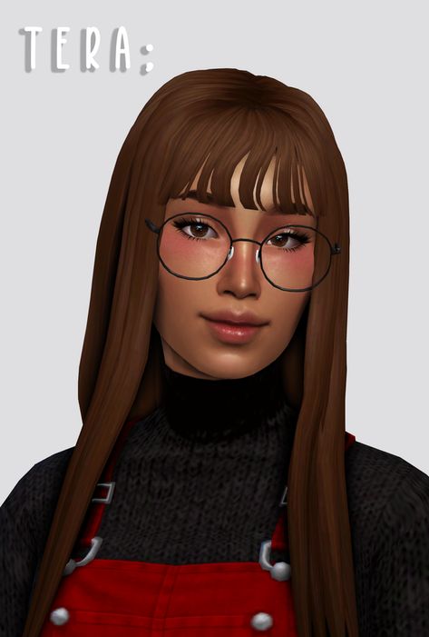 tera hair Sims 4 Cc Hair Bangs Patreon, Sims 4 Straight Hair With Bangs, Hair With Bangs Cc Sims 4, Sims 4 Maxis Match Straight Hair, Ts4 Bangs Hair, Sims 4 Cc Fringe Hair, Sims 4 Cc Hair Patron, Sims 4 Cc Long Hair With Bangs Maxis Match, Sims 4 Cc Straight Hair With Bangs