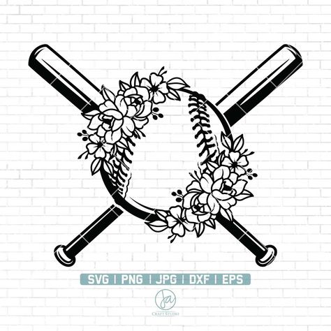 Softball Embroidery Designs, Softball Svg Free, Softball Tattoos For Women, Softball Tattoos, Cute Softball Quotes, Dad Memorial Tattoo, Baseball Tattoo, Softball Ideas, Stitch Drawings