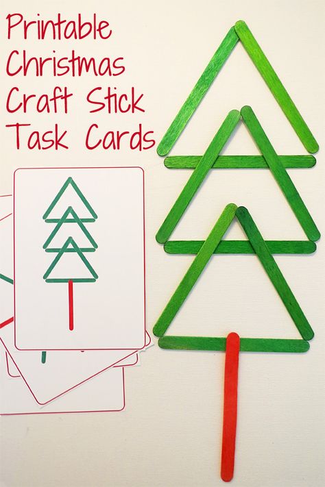 Christmas Theme Preschool, Stick Crafts For Kids, Prek Christmas, Christmas Learning, Preschool Christmas Activities, Christmas Preschool, Christmas Units, Christmas Stem, Christmas Centers