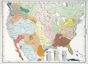 Historical Poster |1650 US Map Native American Indian Tribes Languages (23"x31") Map Indian, Historical Poster, Native American Tribes Map, English Classroom Posters, Native American Indian Tribes, Native American Tools, Pueblo Indians, Native American Print, Patent Art Prints