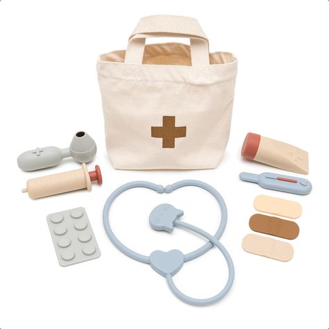 Kids Doctor Kit, Toy Doctor, Play Doctor, Playing Doctor, Kids Pretend Play, Medical Bag, Girls Toys, Medical Kit, Funny Toys