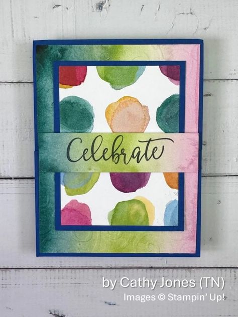 by Cathy Jones, Summer One-for-One Card Swap, Stampin Up, 1 of 2 Masculine Cards Handmade, Designer Paper Cards, Friends For Life, Unique Greeting Cards, Heartfelt Creations, Fancy Folds, Stamping Up Cards, My Summer, Masculine Cards