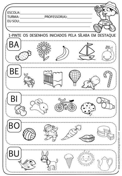 A Arte de Ensinar e Aprender: Atividade pronta - Família silábica do B Learn Brazilian Portuguese, Portuguese Lessons, Spanish Teaching Resources, Learn Portuguese, Preschool Learning Activities, Teaching Spanish, Preschool Learning, Women In History, Quiet Book