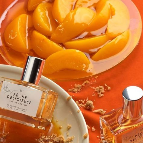 Le Monde Gourmand on Instagram: "Juicy Peach, velvety Caramel, and warm Vanilla Crumble make a slice of Pêche Délicieuse an irresistible delight. 🧡✨⁠ ⁠ Get yours at gourmandbeauty.com." Gourmand Perfume, Juicy Peach, Character Board, Smell Good, Caramel, Body Care, Vanilla, Skin, On Instagram