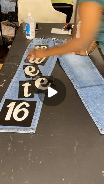 Krafty Kaye on Instagram: "Sweet 16 🎉!! ❤️ how the neutral colors came together, y’all always come up with the perfect color schemes!! #sweet16 #customjeans #customcorset #birthdayoutfit #birthdayoutfitideas  #virgoszn #explorepage #inmybag" Sweet 16 Dress Code Ideas, Outfits For Sweet 16, Sweet 16 Winter, Sweet 16 Outfits, 16th Birthday Outfit, Pink Sweet 16, Sew Ideas, Custom Corsets, Diy Pants