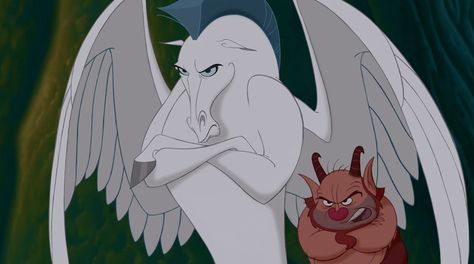 We’re here to teach you a very important lesson. Respect your elders, respect your bosses, and most of all, respect Pegasus. Pegasus Disney, Disney Horses, Disney Sidekicks, Disney Hercules, Disney Animals, Disney Scrapbook, Disney Films, Hercules, Disney Fun