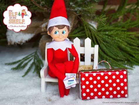 cute+elf+on+the+shelf+accessories | Speaking of benches, did you know there is a Mensch on a Bench in the ... Elf On The Shelf Suitcase, Elf On The Shelf Accessories, Mensch On A Bench, Suitcase Diy, Shelf Accessories, Magic Snow, Christmas Time Is Here, Working Mom, Part Time