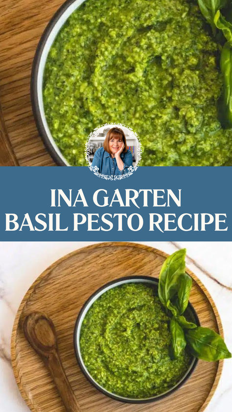 Ina Garten Basil Pesto Recipe Basil Pesto Recipe Without Pine Nuts, Pesto With Walnuts Recipes, Ground Turkey Chili Recipe, Basil Walnut Pesto, Basil Pesto Recipe, Pine Nut Recipes, Basil Pesto Recipes, Ground Beef Stroganoff, Vegan Wine