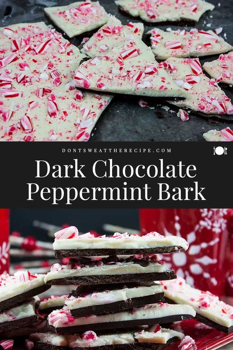 Xmas Food Gifts, Chocolate Peppermint Bark Recipe, Peppermint Desserts, Bark Recipes Easy, Peppermint Bark Recipe, White Chocolate Peppermint Bark, Homemade Peppermint Bark, Christmas Bark Recipes, Peppermint Bark Recipes