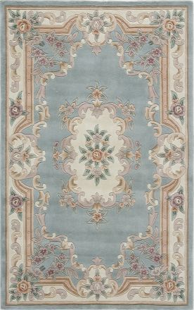 Aubusson Rug Aubusson Rugs, Light Blue Area Rug, Green Area Rug, Rug Direct, Rug Gallery, Border Pattern, Traditional Lighting, Classic Decor, Green Area Rugs