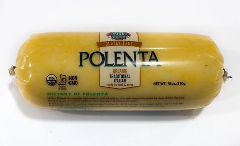 Tube Polenta Recipes, Polenta Vs Grits, Tube Polenta Recipe, Polenta Recipes Healthy, Tube Polenta, Polenta Recipes Vegan, Cornmeal Polenta, How To Cook Grits, Baked Polenta