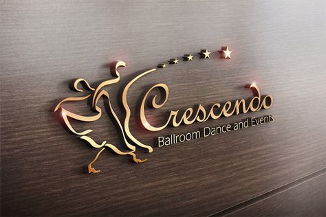 Dance Studio Logo Ideas, Dance Logo Ideas, Logo Design Dance, Ballroom Dance Studio, Dance Studio Design, Dance Studio Decor, Logo Dental, Dance Logo, Office Logo