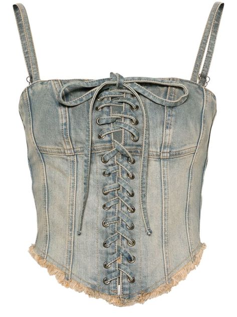 Denim Tank Top, Denim Corset Top, Denim Tank, Blue Corset, Denim Crop Top, Denim Corset, Summer Beach Wear, Washed Denim, Corset Style