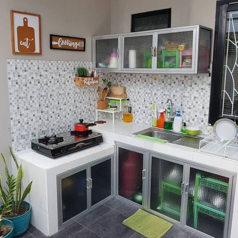 20 Desain dapur minimalis modern, bikin rumah makin kece Kitchen Ideas Philippines, Dirty Kitchen Design Philippines, Hiasan Dalaman Dapur, Dapur Moden, Dapur Mini, Aluminum Kitchen Cabinets, Dirty Kitchen Design, Reka Bentuk Dapur, Hiasan Dalaman Rumah