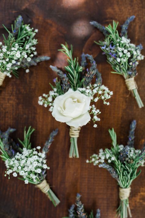 groomsmen boutonnieres - photo by Casto Photography and Cinema - https://ruffledblog.com/eco-friendly-hawaiian-beach-wedding Boutonniere Wedding Rustic, Wedding Boutonnieres, Rustic Boutonniere, Groomsmen Boutonniere, Boutonniere Wedding, Lavender Wedding, Rustic Country Wedding, Popular Wedding, Groom And Groomsmen