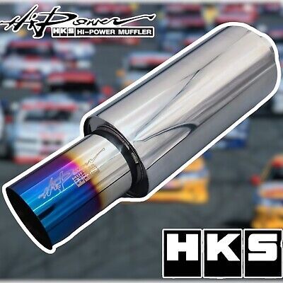 ad eBay - In⌀-2.5" Out⌀-4" Long-11'' HKS HI-POWER BLUE Ti MUFFLER PRANG UNIVERSAL EXHAUST - Buy Now, click the link (eBay) Click The Link, Car Pictures, Buy Now, Truck Parts, Cars Trucks, Best Deals, Free Shipping, Blue