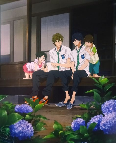 Free Official Art, Makoto X Haru, Free Dive To The Future, Haru And Makoto, Free Dive, Swimming Anime, Anime Wall Prints !!, Free Eternal Summer, Haruka Nanase