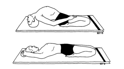 Supta Vajrasana - Sleeping Thunderbolt Pose In Yoga How to do, benefits, precautions Supta Vajrasana Pose, Neck Problems, Cat Stretching, Camel Pose, Cobra Pose, Group Poses, Sanskrit Words, Flat Tummy, Yoga Asanas