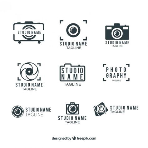 More than a million free vectors, PSD, photos and free icons. Exclusive freebies and all graphic resources that you need for your projects Videographer Logo, Photography Studio Logo, Logo Fotografia, Camera Logos Design, Book Mood, Logo Foto, Logo Generator, Design Studio Logo, Free Logo Templates