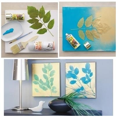 Leaf Art Diy, Cuadros Diy, Saving Money Diy, Diy Artwork, Spray Paint Art, Tableau Art, Painted Leaves, Paint Art, Leaf Art