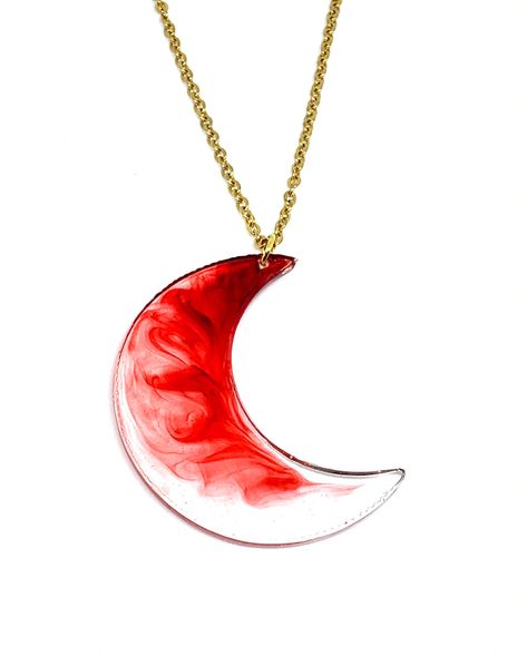 Excited to share this item from my #etsy shop: Beautiful resin blood moon Fantasy Inspo, Elle Jewelry, Crystal Clear Epoxy Resin, Mystical Moon, Moon Crafts, Resin Work, Diy Resin Projects, Clear Epoxy Resin, Glitter Crafts