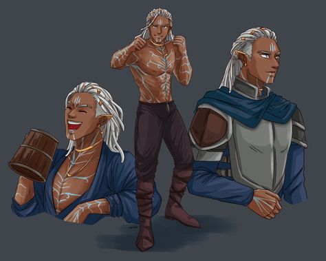 Black Woman Character Design, Character Headshots, Woman Character Design, Monk Dnd, Black Elf, Dnd Oc, Pillars Of Eternity, Skins Characters, Woman Character