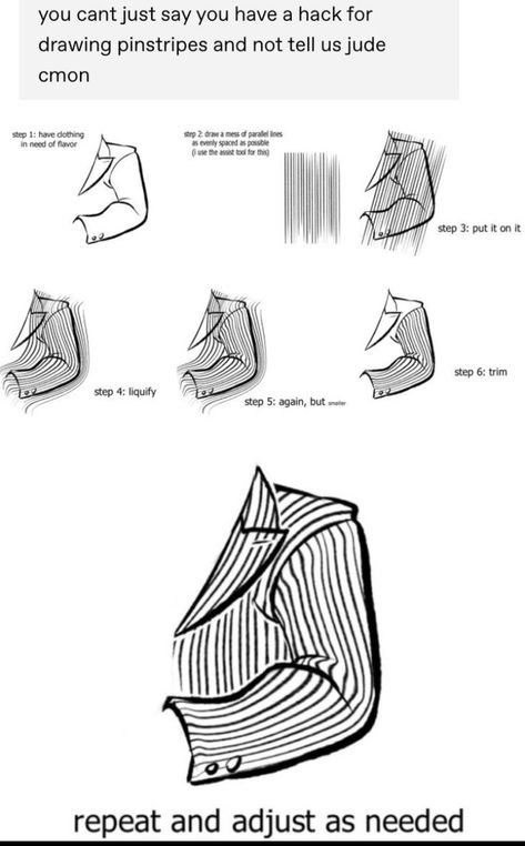 Drawing Patterns On Clothes, How To Draw Stripes On Clothes, Drawing Help, Art Advice, Art Help, Makeup Eyes, Drawing Stuff, Digital Painting Tutorials, Guided Drawing