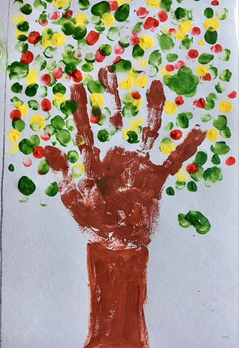 Finger & Palm printing Palm Printing Activity For Kids, Finger Painting Activities, Bear Crafts Preschool, Math Grid, Thumb Painting, Finger Paint Art, Strawberry Pictures, Painted Branches, Fingerprint Art