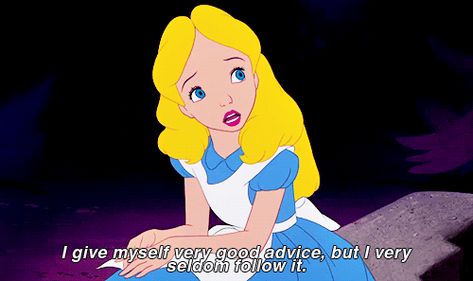 Reality Bites, Alice And Wonderland Quotes, Wonderland Quotes, Disney Alice, Cherry Bomb, Comedy Central, Disney Quotes, Ravenclaw, Disney Love