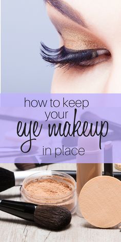 Best tips for keeping your eye makeup in place all day. Eyeshadow Tips, Cute Eyeshadow Looks, Eyeshadow For Blue Eyes, Makeup Mistakes, Beauty Tips For Face, How To Apply Eyeshadow, Simple Eye Makeup, Fool Proof, Makeup Must Haves