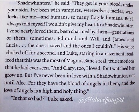 Magnus in the City of Heavenly Fire Malec Quotes Books, Shadowhunters Book Quotes, Shadowhunters Books, City Of Heavenly Fire, Immortal Instruments, Shadowhunters Series, Magnus And Alec, Dark Artifices, Magnus Bane