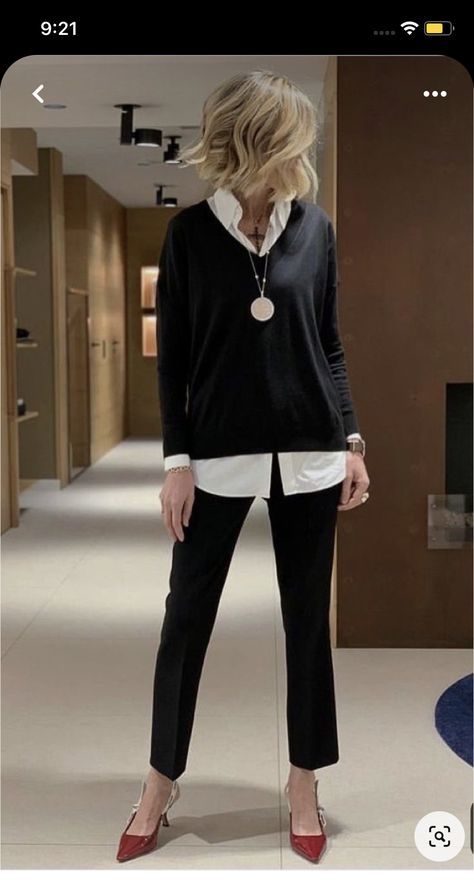 Stylish Outfits For Women Over 50, Mode Tips, Over 60 Fashion, 60 Fashion, Mode Casual, Over 50 Womens Fashion, Casual Work Outfits, Looks Chic, 가을 패션