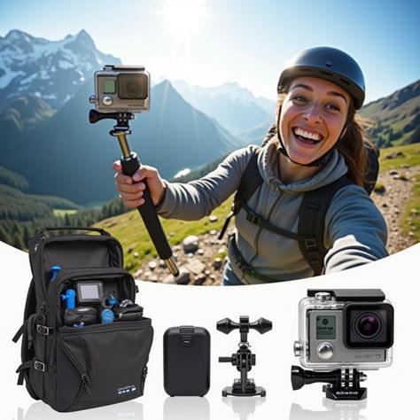 📸 Calling all adventure seekers! Ready to capture your thrilling moments in stunning detail? Let's dive into the world of GoPro cameras for your next epic journey! 🏄‍♂️🏔️🚵‍♀️ The GoPro HERO11 Black is a game-changer with its larger sensor and 5.3K video capabilities. Imagine capturing crystal-clear footage while surfing monster waves or diving into vibrant coral reefs! 🌊🐠 For smooth, pro-level shots, the HERO10 Black's HyperSmooth 4.0 stabilization has got you covered. Whether you're shredd... Gopro Camera, Coral Reefs, Epic Journey, Coral Reef, Game Changer, Gopro, Crystal Clear, Diving, Cameras