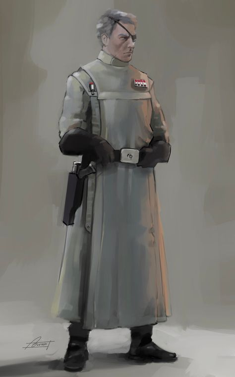 Concept art form (comic) for a Star Wars character. Star Wars Canvas Art, Imperial Officer, Edge Of The Empire, Star Wars Painting, Chara Design, Star Wars Trooper, Star Wars Characters Pictures, Star Wars Concept Art, Star Wars Empire