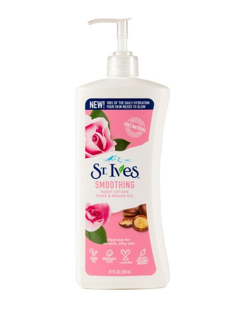 St Ives Lotion, St Ives Body Lotion, St Ives Products, Best Body Lotion, Pingu Pingu, Female Products, Drugstore Moisturizer, Rose Body Lotion, Professional Skincare